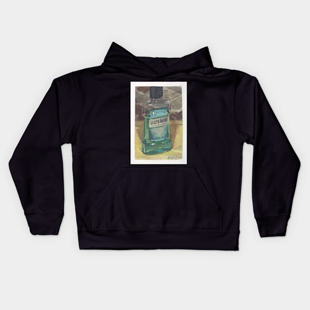 Listerine Kids Hoodie by TheMainloop